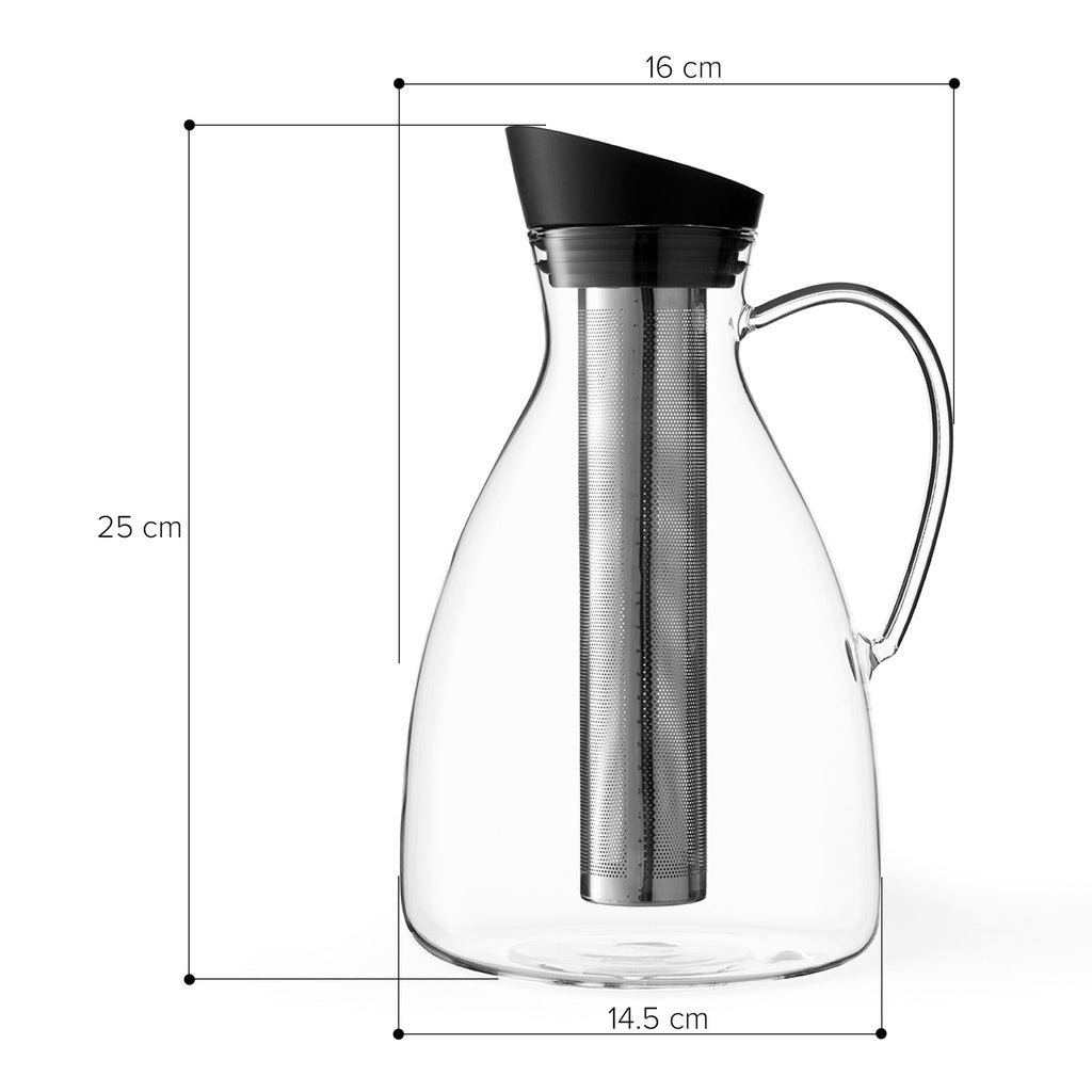 INFUSION Pichet en verre Carafe 68oz