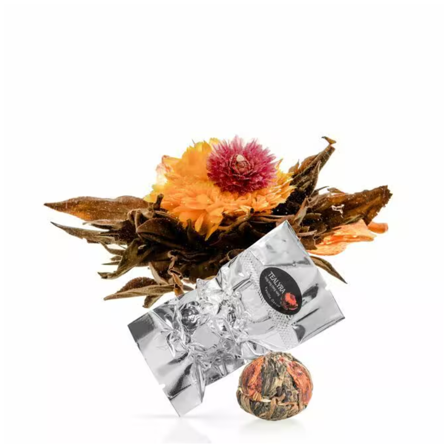 Fleurs de thé florissantes