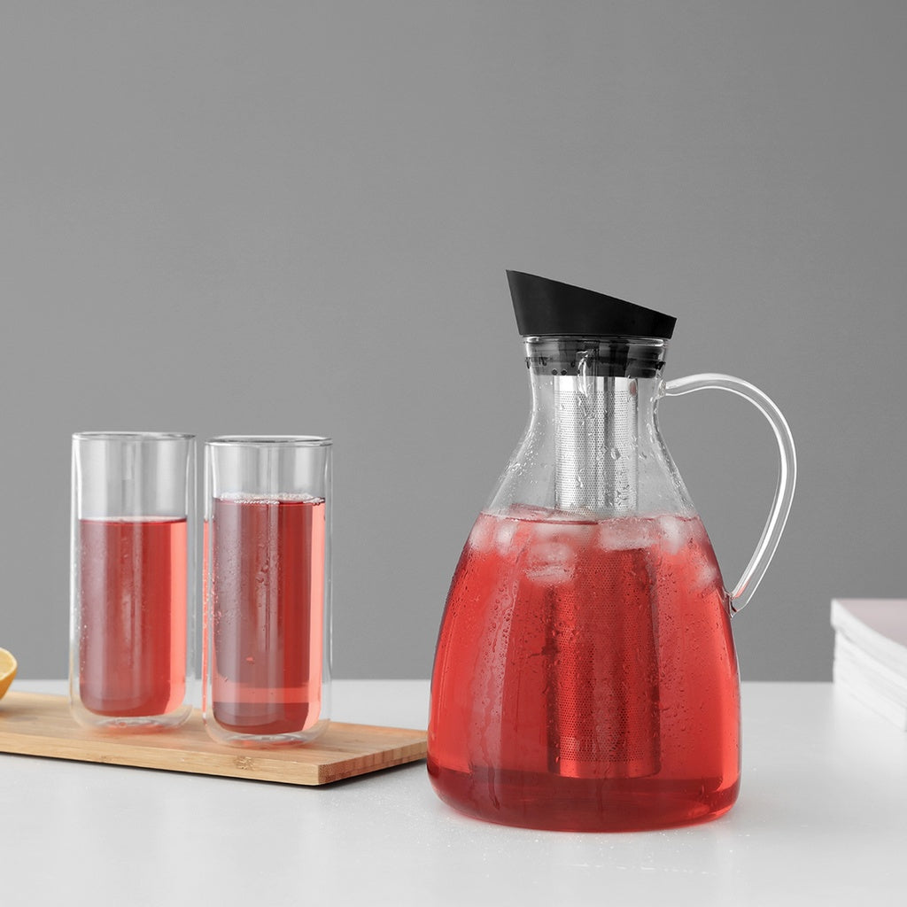 INFUSION Pichet en verre Carafe 68oz