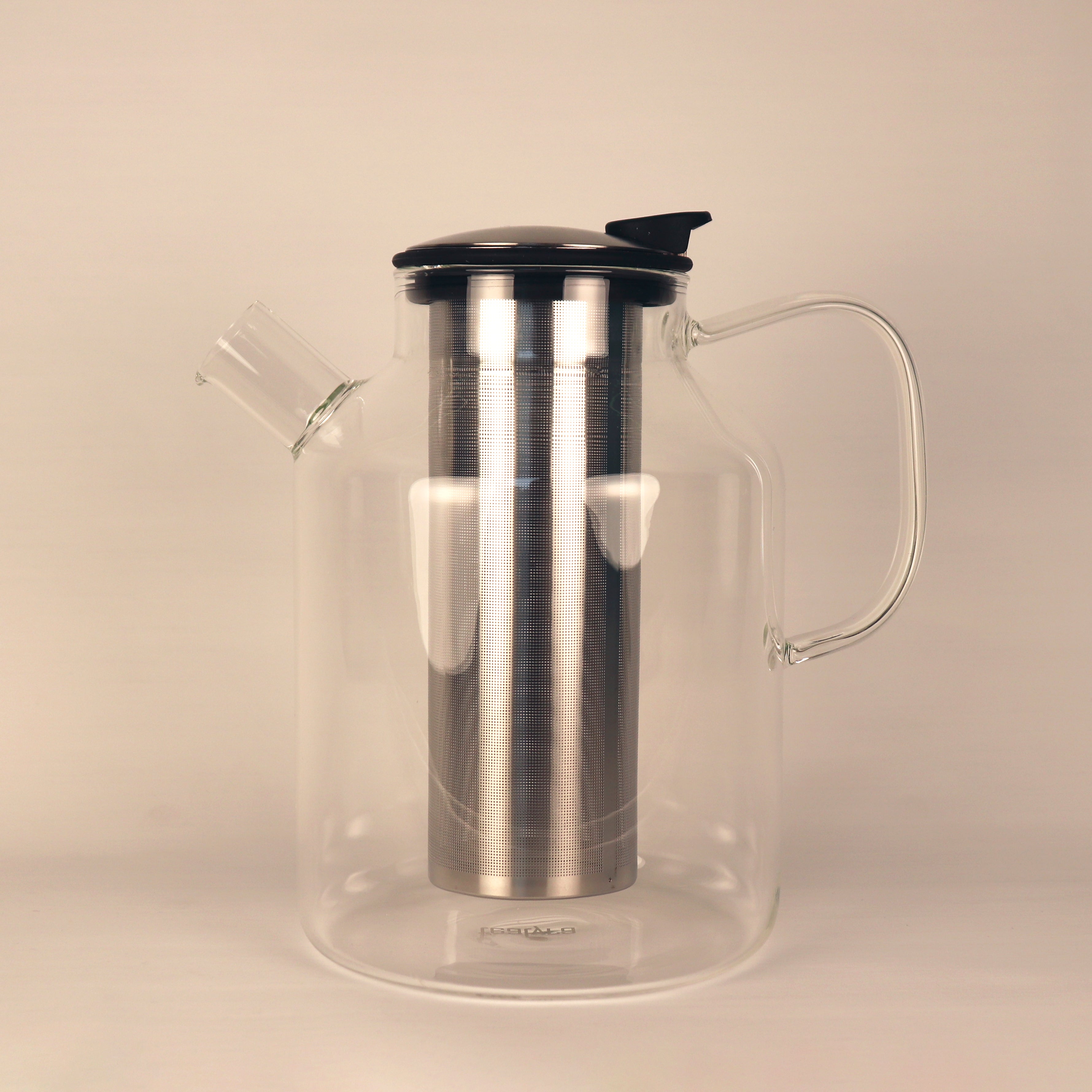 2.2L glass pitcher with infuser